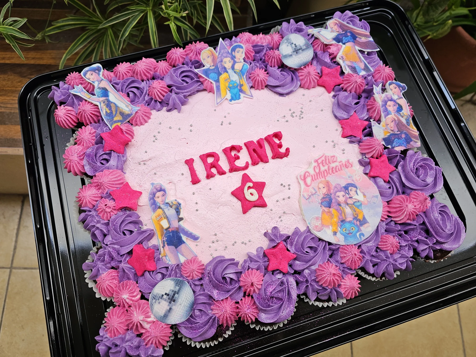 Plancha de Cupcakes 20 - 60 piezas - Diseno 15 Sweet Hell