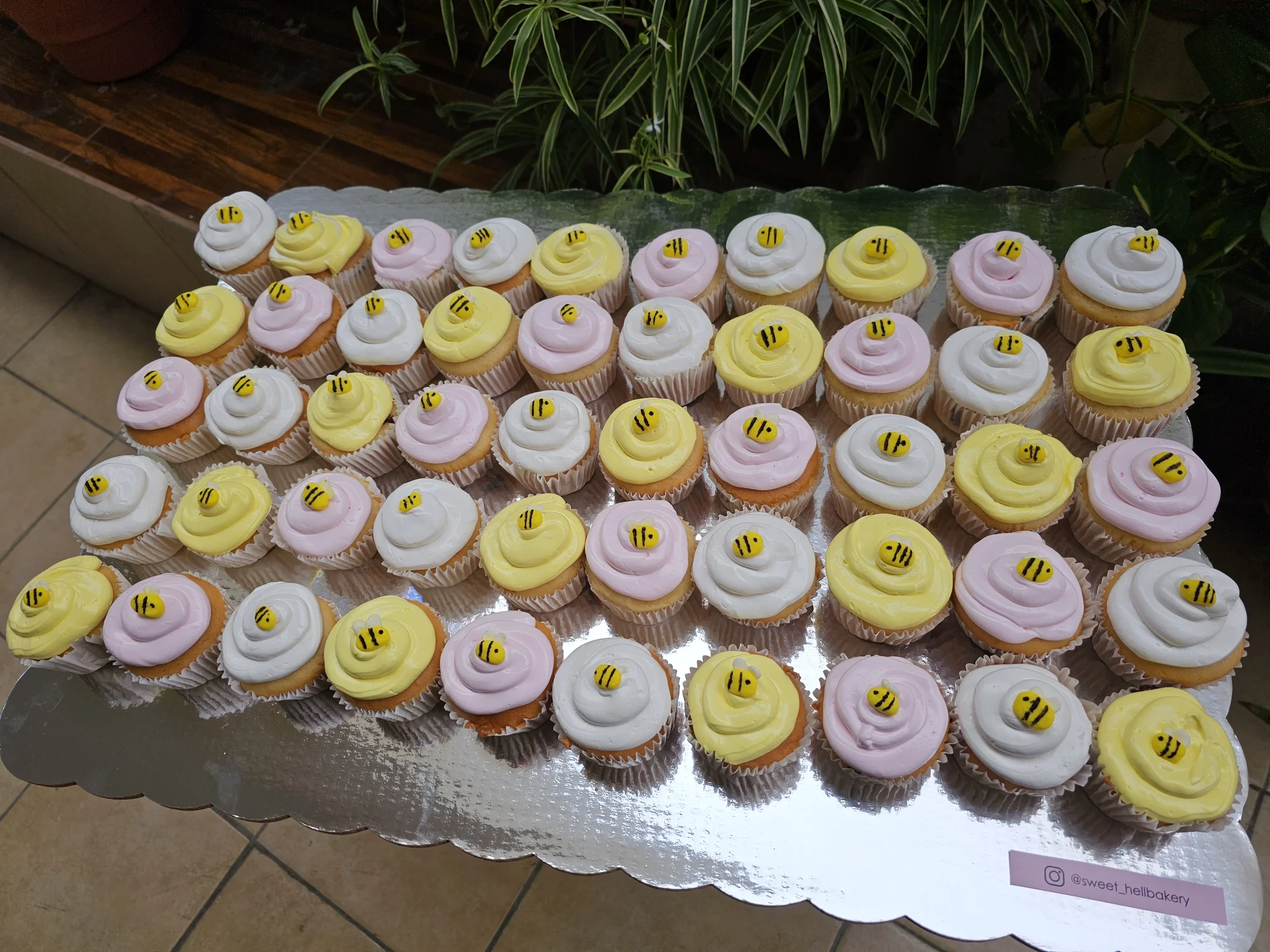 Plancha de Cupcakes 20 - 60 piezas - Diseno 16 Sweet Hell