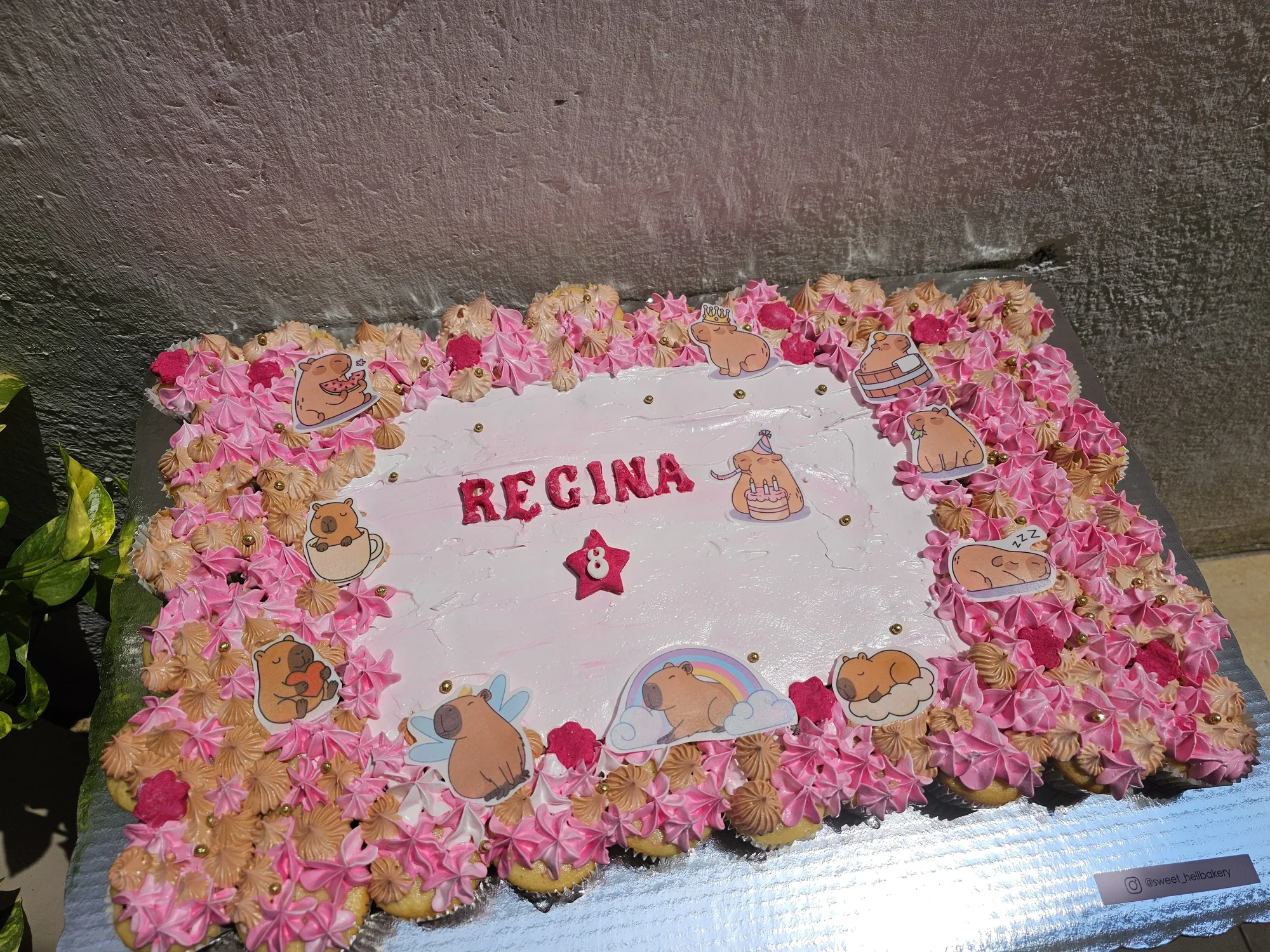 Plancha de Cupcakes 20 - 60 piezas - Diseno 9 Sweet Hell