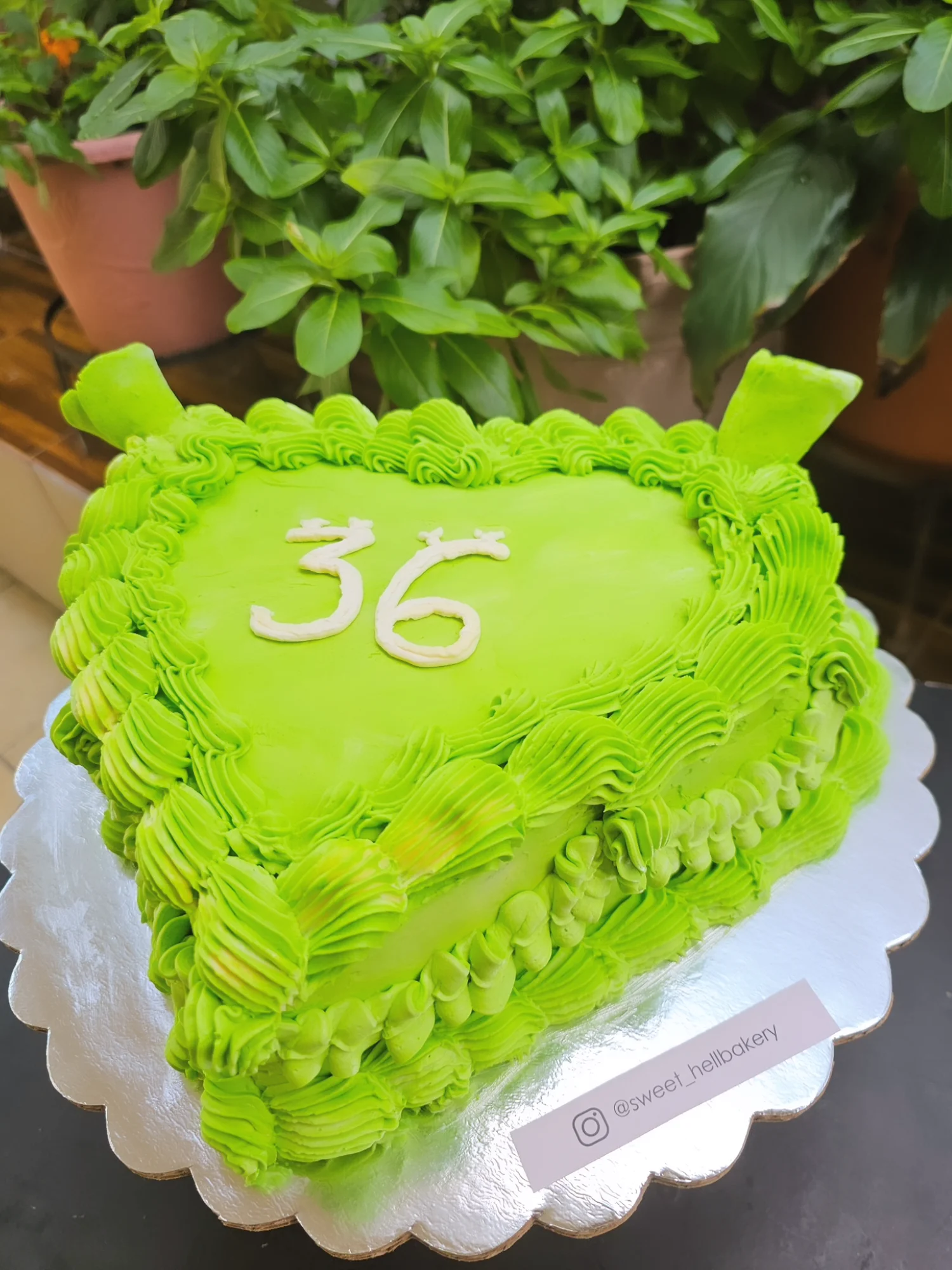 Pastel 10-12 porciones - Diseno 15 Sweet Hell